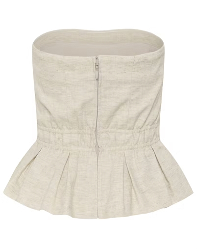 Gestuz - GZRiava Corsage - Sand Melange